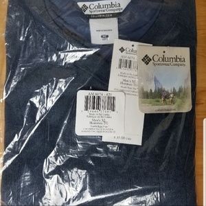 Columbia sweater navy color
